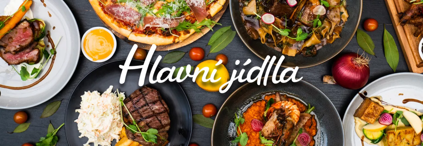 Assorted main course dishes